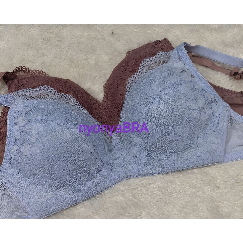 Luludi by wacoal bra tanpa kawat cup B C. 34,36,38, LB 4974
