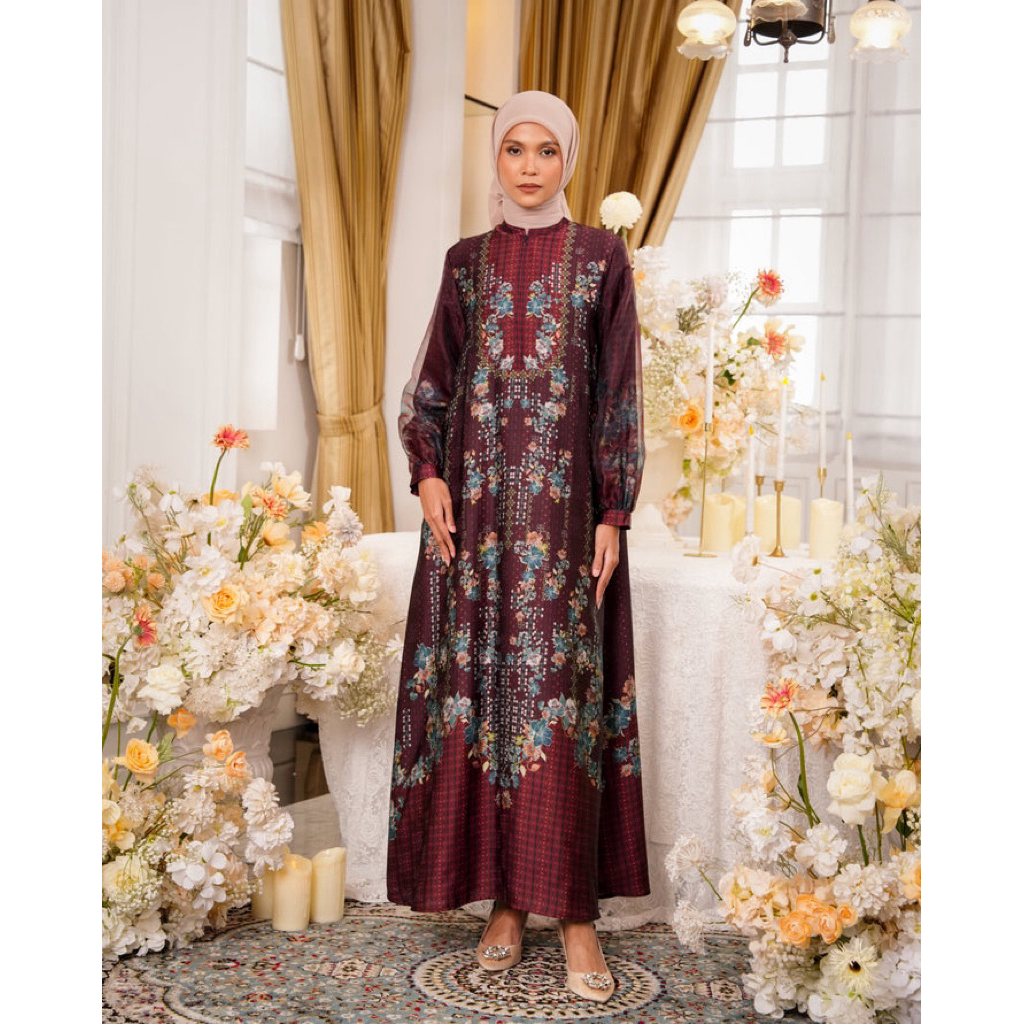 Thalia Dress by Heaven Lights [Gamis Lebaran] BISA COD
