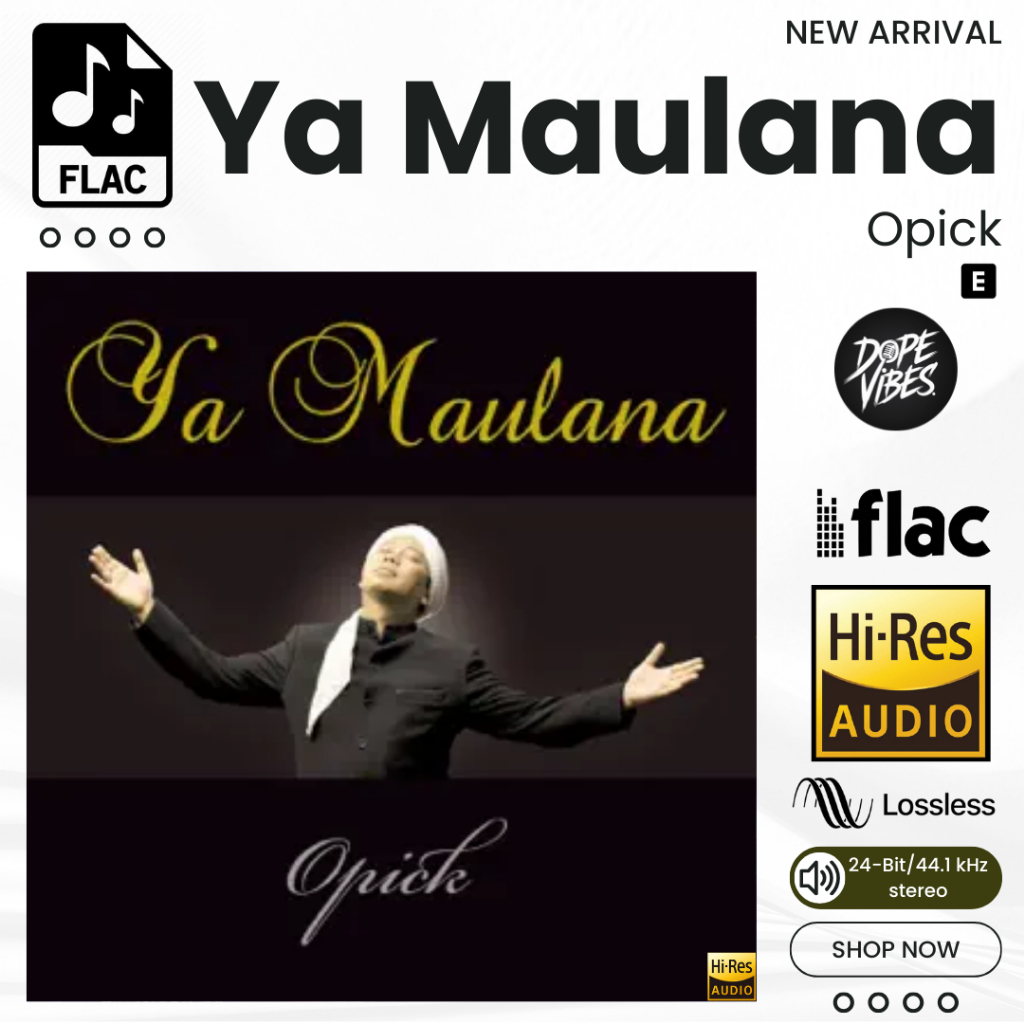 Ya Maulana (2013) Opick Album Lagu FLAC Hi-Res Lossless 24-Bit/44.1 kHz