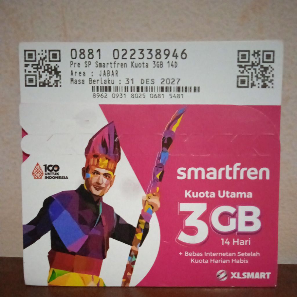 Kartu Perdana Smartfren Tanpa Kuota - Siap Pakai, Penggunaan Internet, Nano SIM