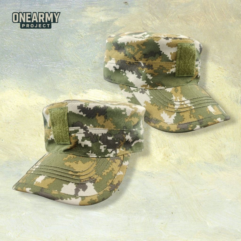 Topi Komando Sage green