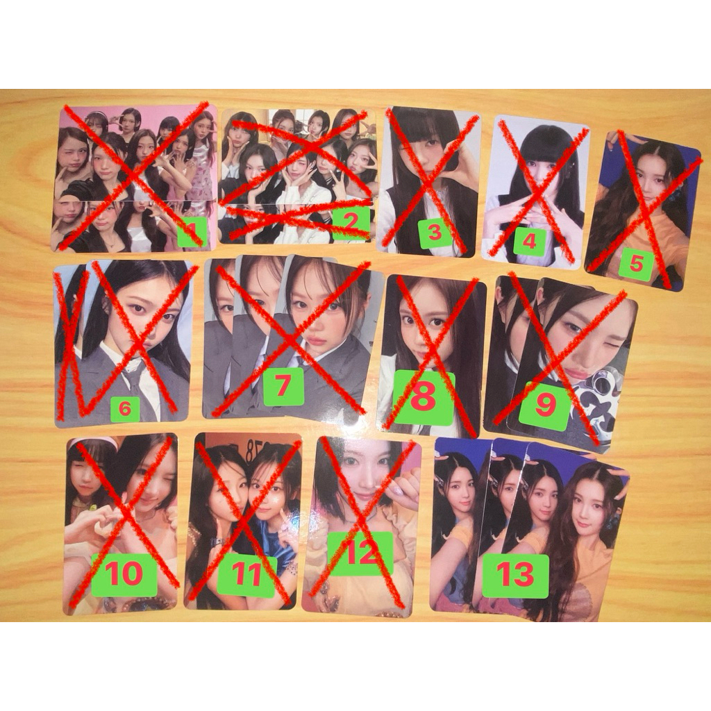 PHOTOCARD H2H HEARTS2HEARTS ALBUM MD MERCH FOCUS ERA THE CHASE ERA UNIT SELCA GRUP FOUR HEARTS CLUB