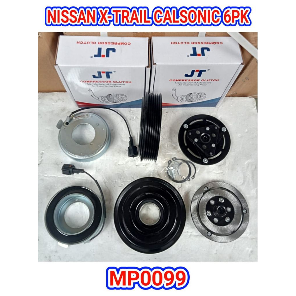 Magnet Clutch Pully Compresor AC Mobil Nissan Xtrail lama T30 calsonic