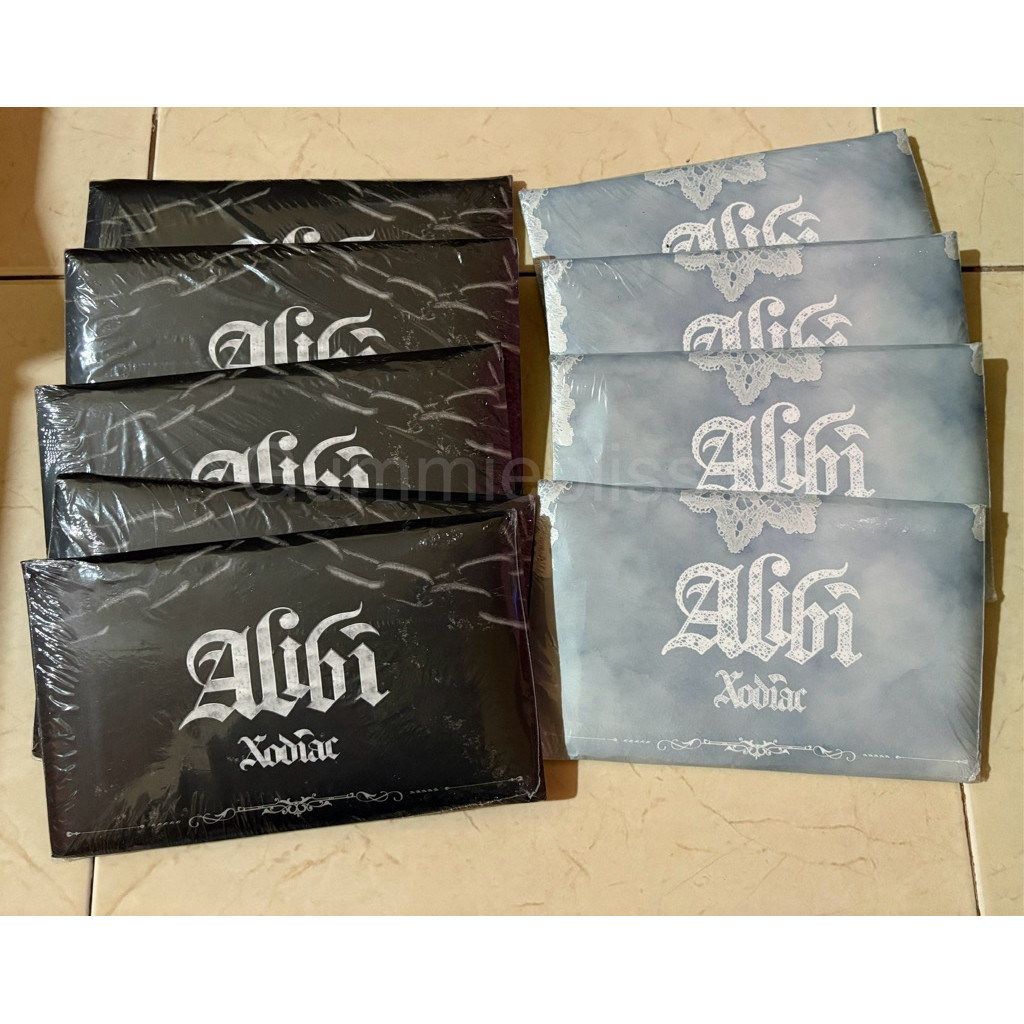 [XODIAC] SIAP KIRIM ALBUM XODIAC 4th SINGLE ALBUM ALIBI