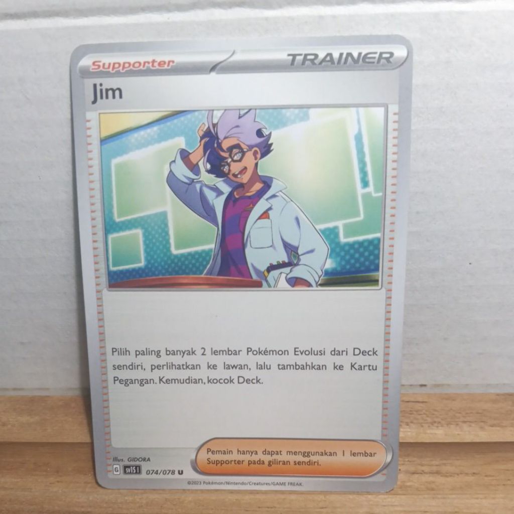 Jim TCG Pokemon Indonesia