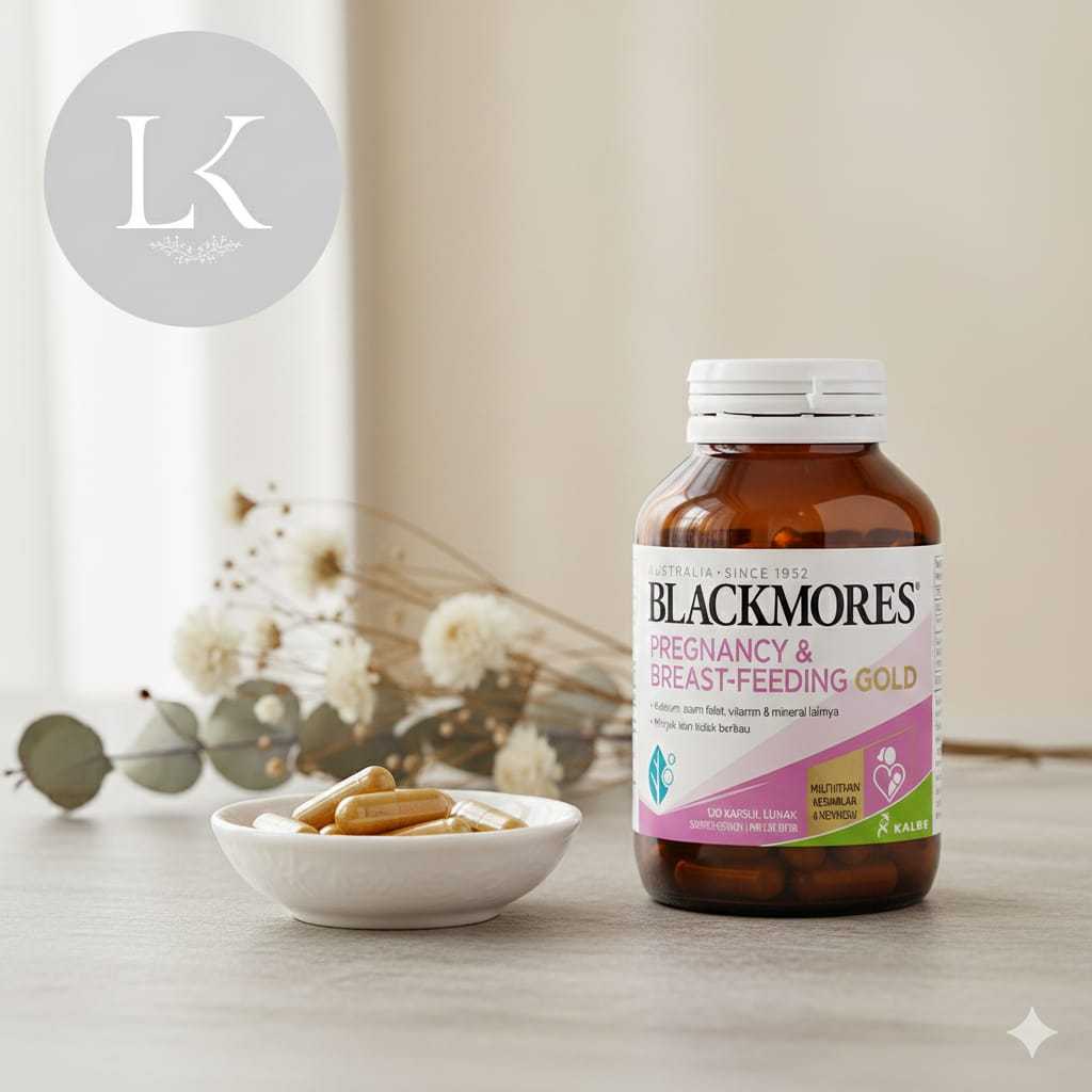 Blackmores Pregnancy and Breasfeeding Gold 60 Kapsul