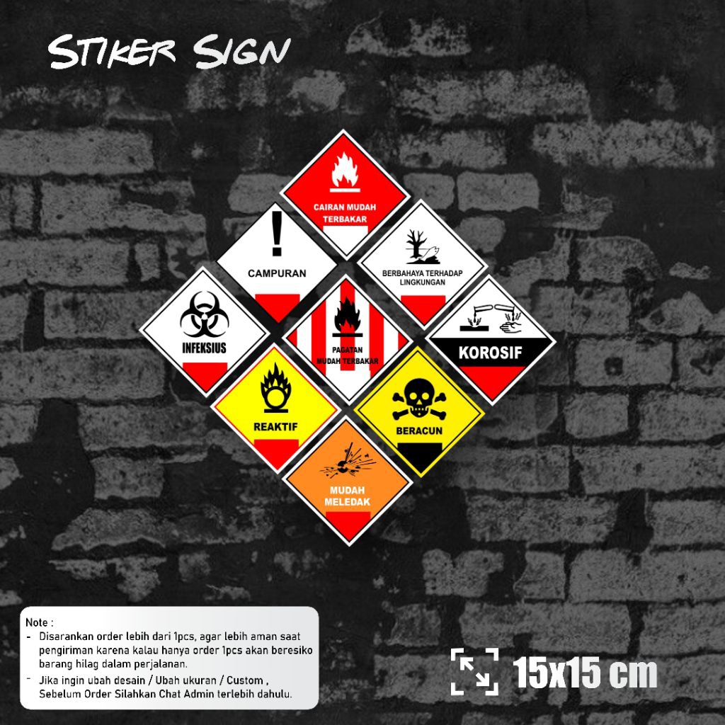 Stiker Limbah B3