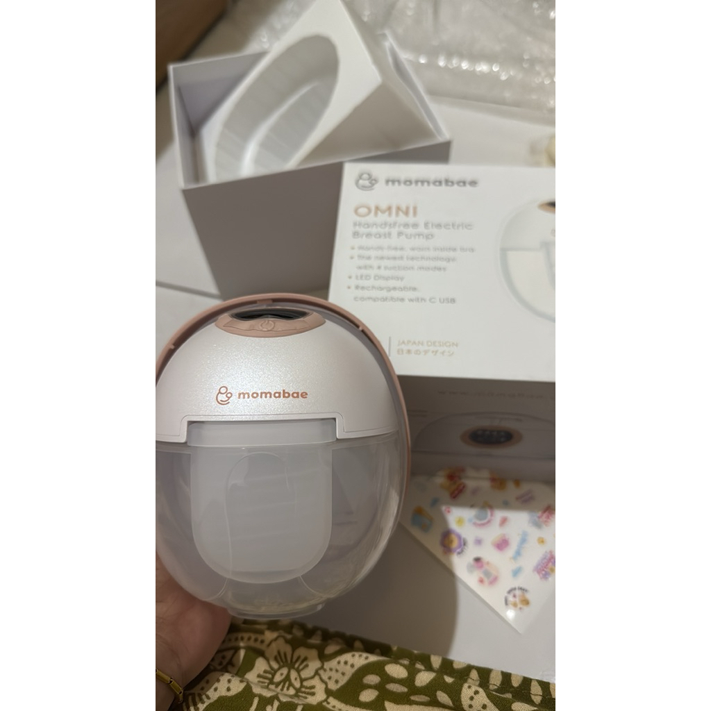 PRELOVED MOMABAE – OMNI Pompa ASI Elektrik Handsfree Breast Pump / POMPA ASI