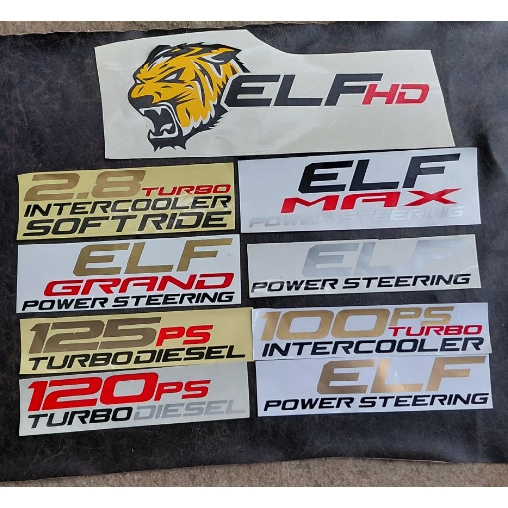 stiker isuzu elf/stiker elf macan/stiker elf set/stiker isuzu elf 125 hd stiker elf 100ps