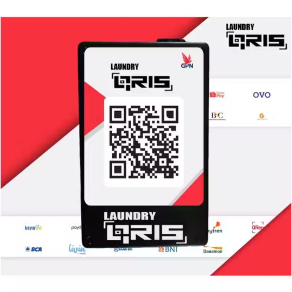 laundry self service QRIS payment - snapbridge laundry auto pilot menggunakan qris