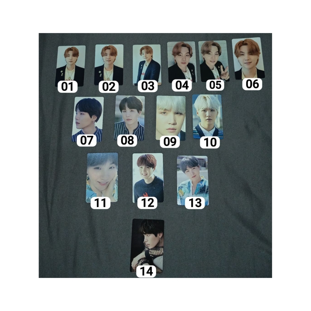 Photocard DICON SUGA COMPLETE