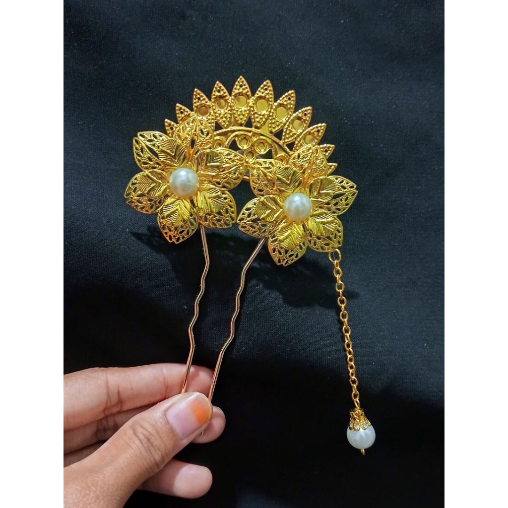 Tusuk konde/cucuk sanggul modern modifikasi style 84