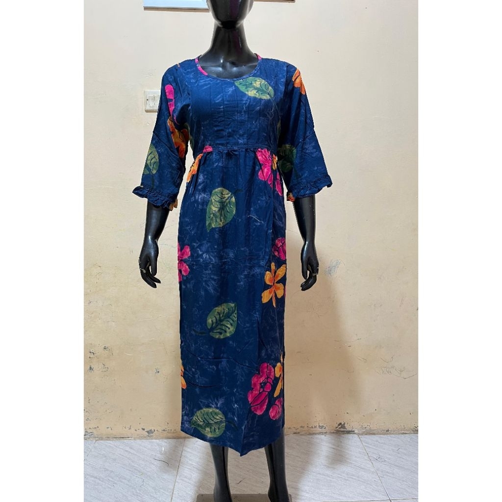 dress klok batik sunan ABG tangan 3/4