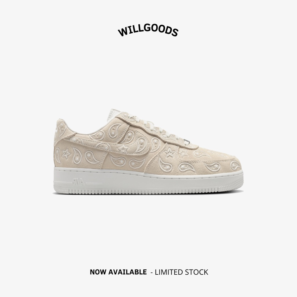 Nike Air Force 1 Low Paisley Off White Original Resmi