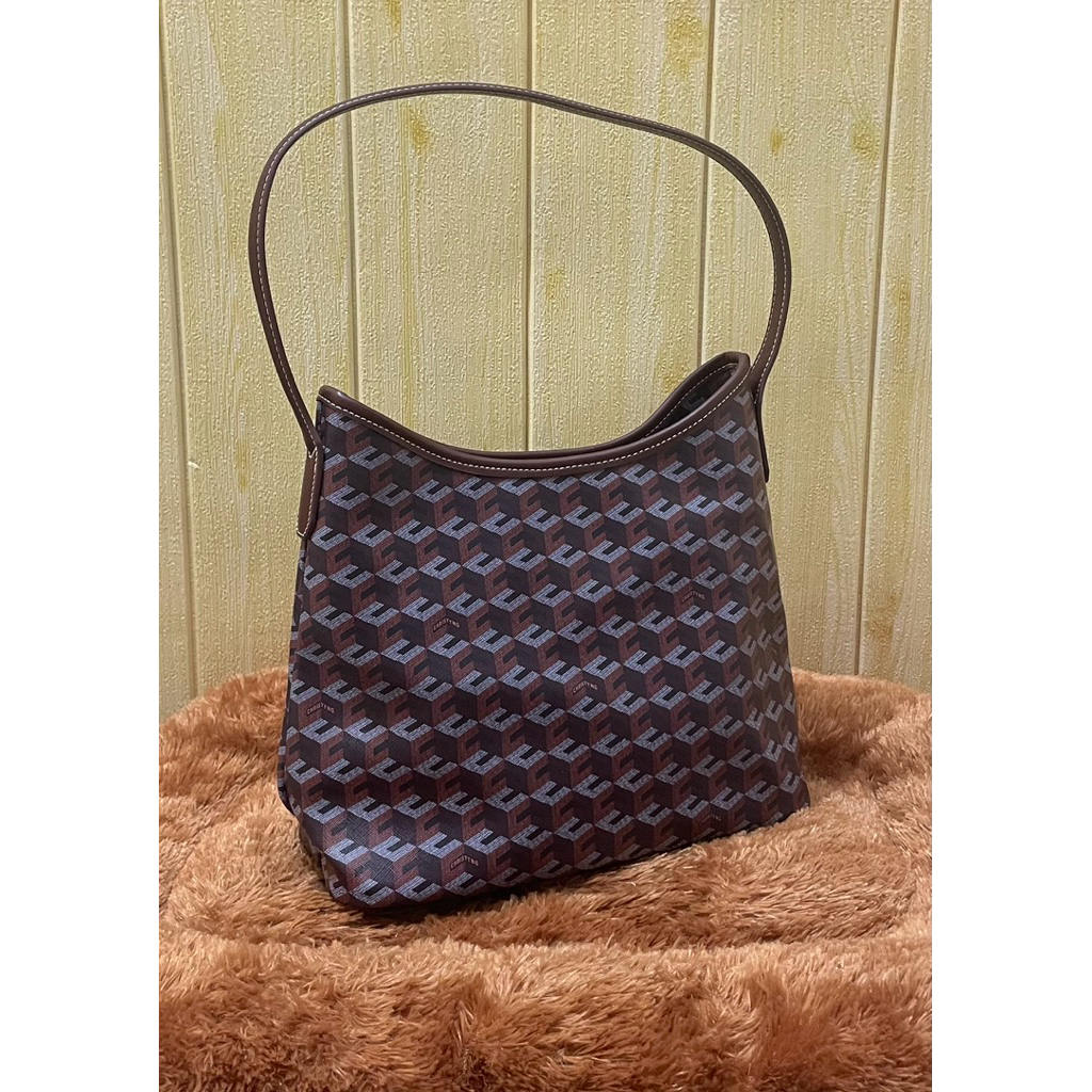 Tas Wanita Jinjing Tote Bag Cg Aleso Sleting Size Mini/Medium