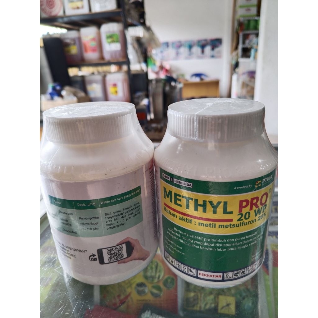 herbisida Methyl Pro 20 WP (250 gr)kemasan pabrik ori