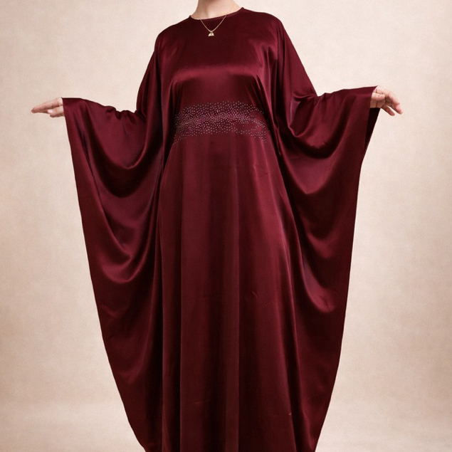 Kaftan Silk Premium Jumbo Pesta Kondangan Lebaran 2026