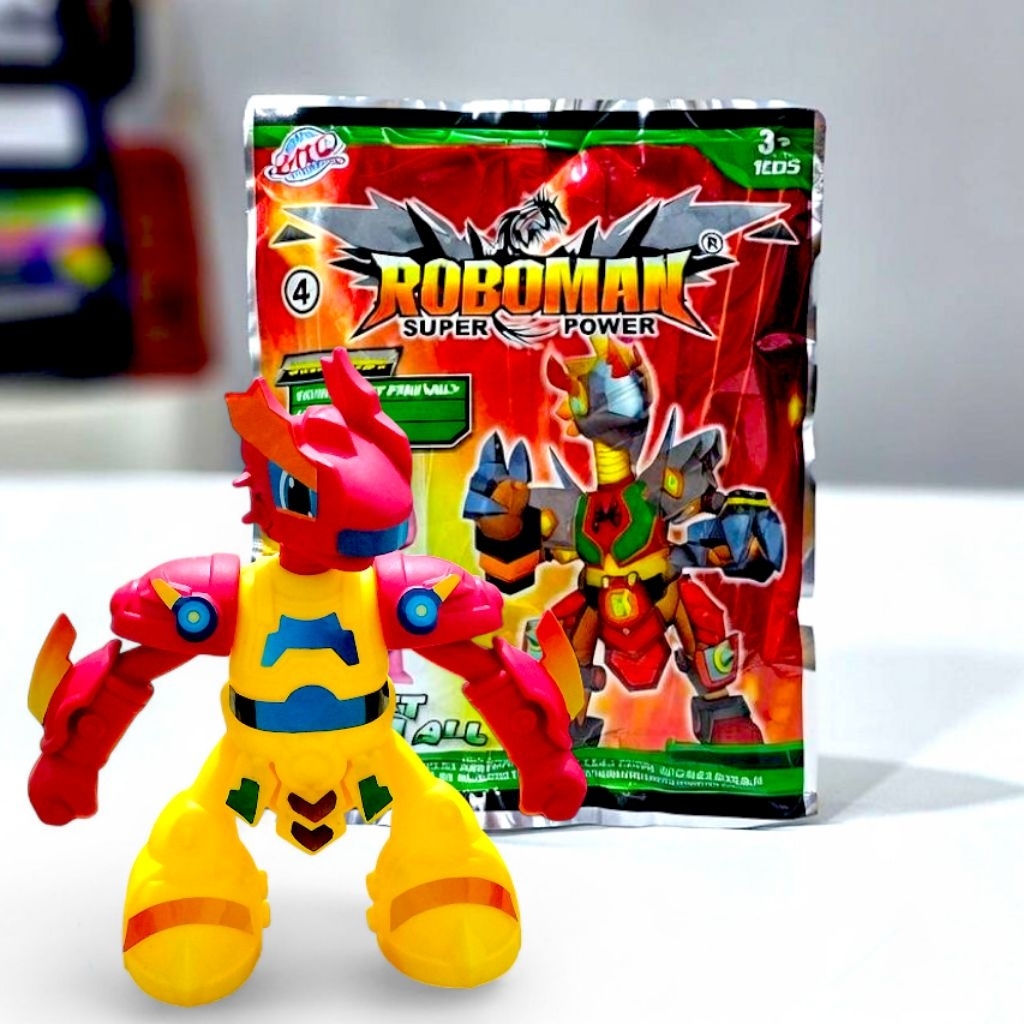 MJ TOYS DRAGON WARIOR / ROBOMAN SUPER DRAGON WARIOR / MAINAN GRENJENGAN ROBOMAN