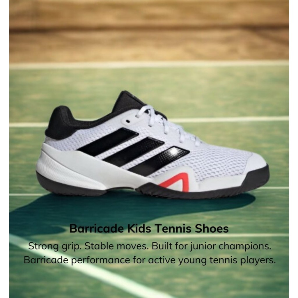 ADIDAS Barricade Kids Tennis Shoes