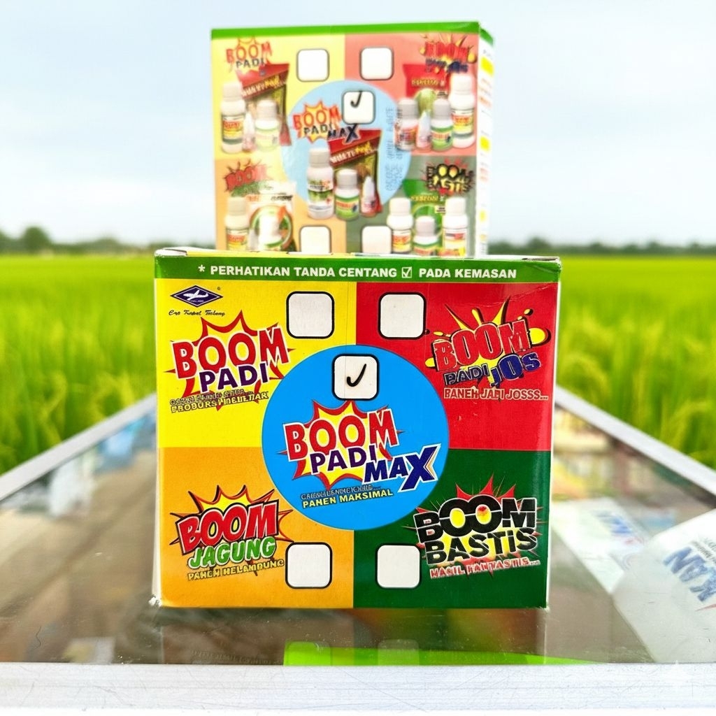 PAKET BOM PADI MAX,  PAKET LENGKAP UNTUK PADI SUPER, PADI JADI MAKSIMAL