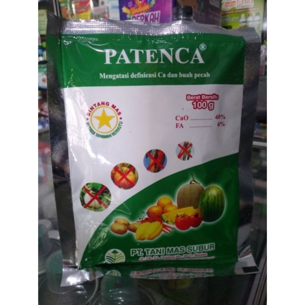 PATENCA PUPUK KALSIUM TINGGI (100 GR)