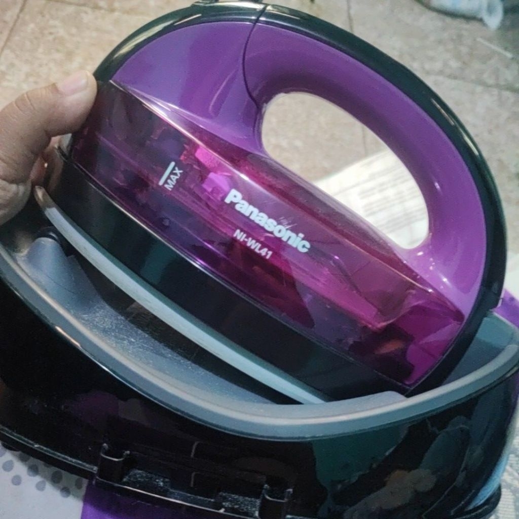 strika panasonic cordless iron