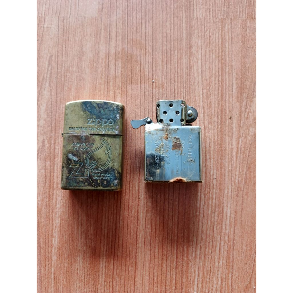 zippo jadul kemungkinan kw antiq minusan