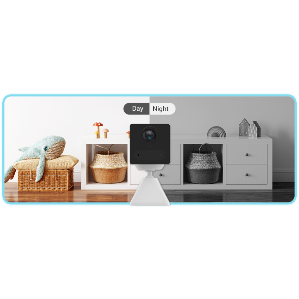 EZVIZ CB2 2MP Spy Camera Wifi Battery CCTV Indoor 2.000mAh white