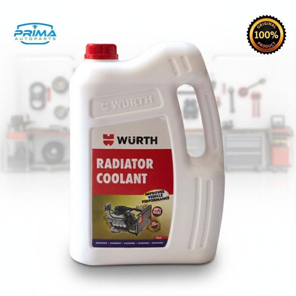 COOLANT RADIATOR WURTH MERAH - RADIATOR COOLANT RED WURTH