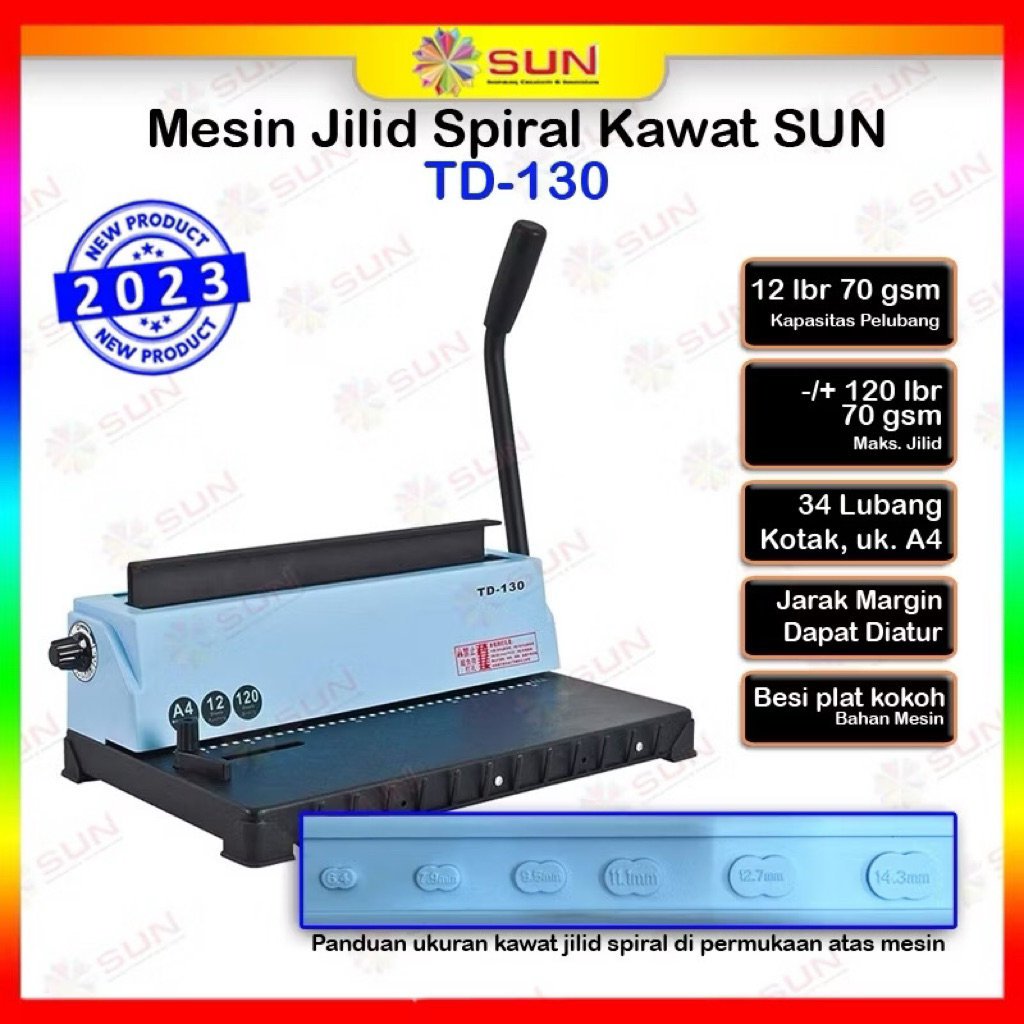 mesin jilid spiral kawat