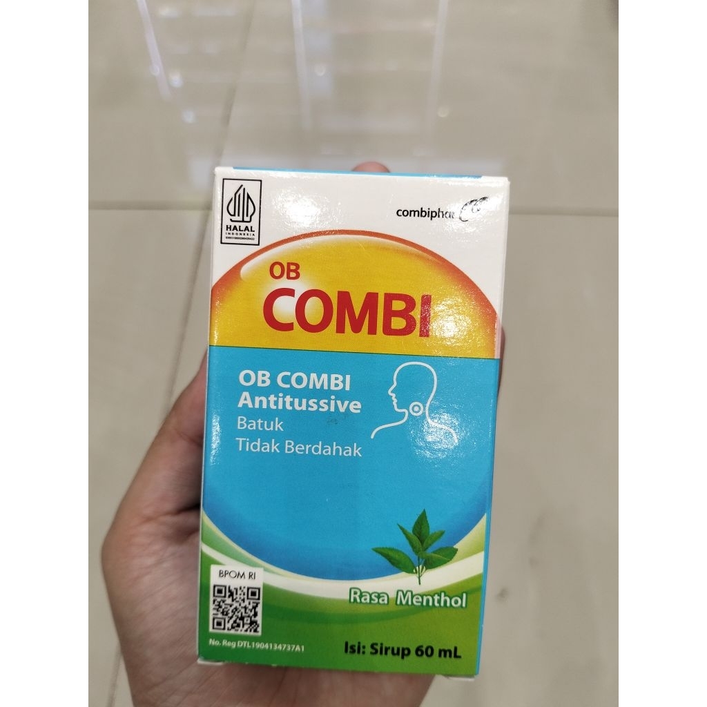 OBH COMBI ANTITUSIVE - Batuk Tidak Berdahak & Alergi