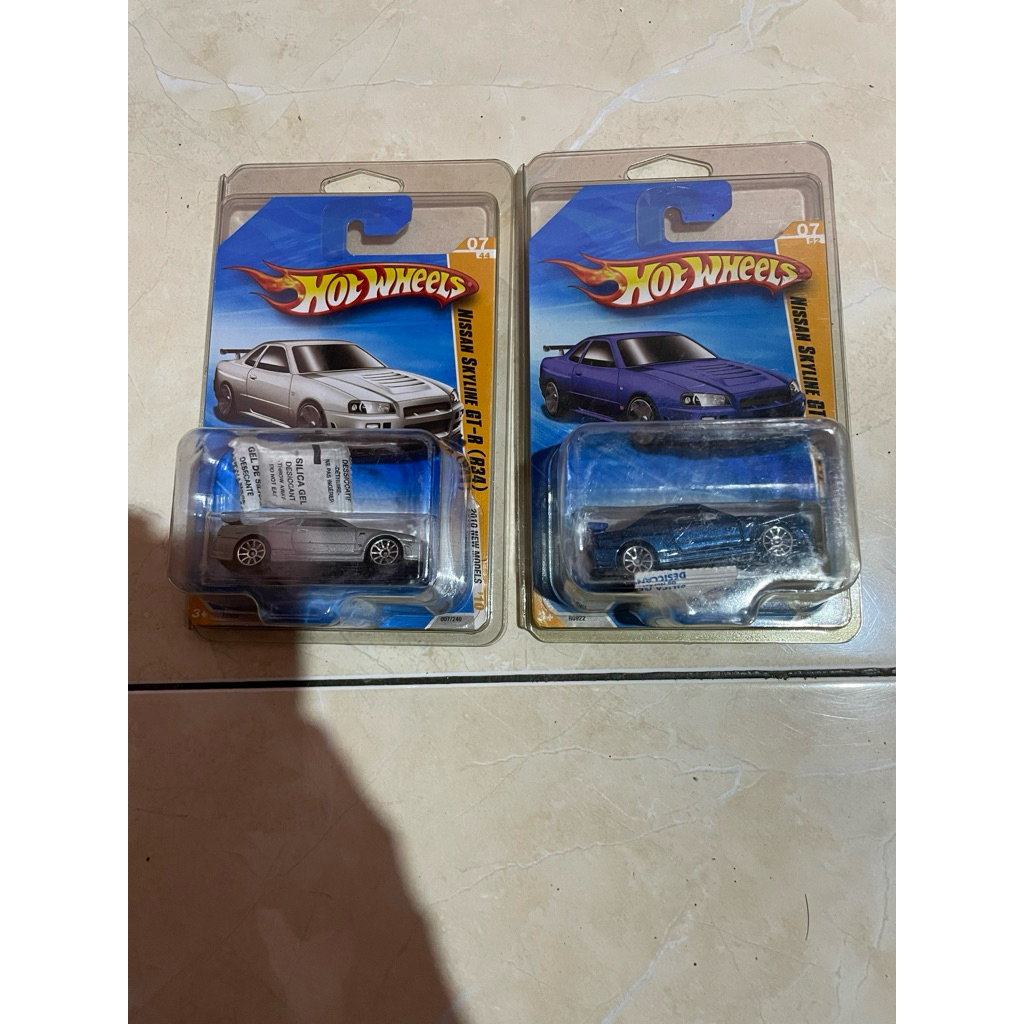 Paket Hotwheels Nissan Skyline R34 First Edition