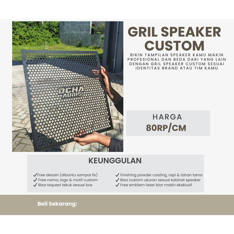 gril speaker custom