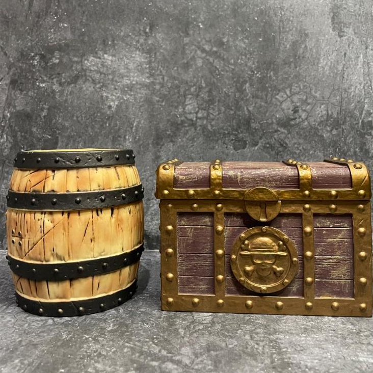 PAJANGAN ONE PIECE SET - PETI HARTA KARUN & GENTONG