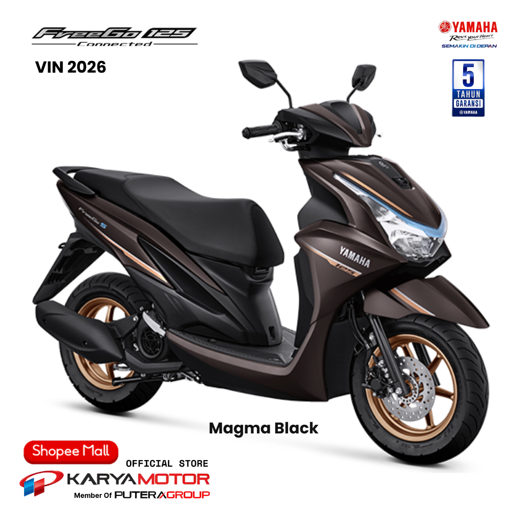 Sepeda Motor Yamaha FreeGo 125 Connected