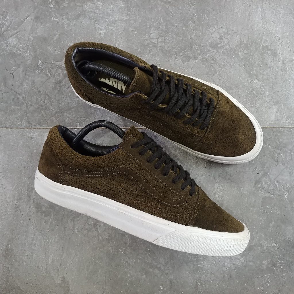 Vans Old Skool Green Suede Original ( Size 43 / 27,5 cm )
