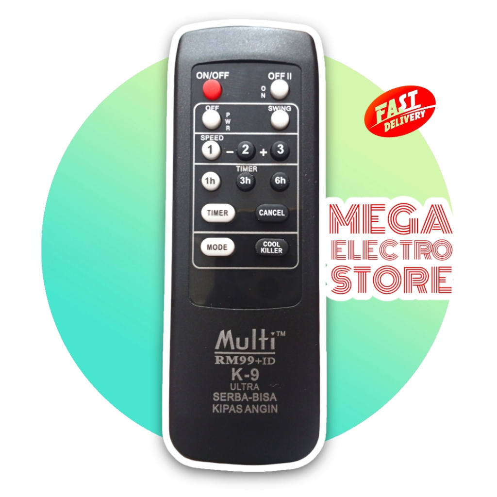 REMOTE KIPAS ANGIN UNIVERSAL NEW SERBAGUNA MIYAKO COSMOS SEKAI DLL / Remote Kipas Angin Miyako