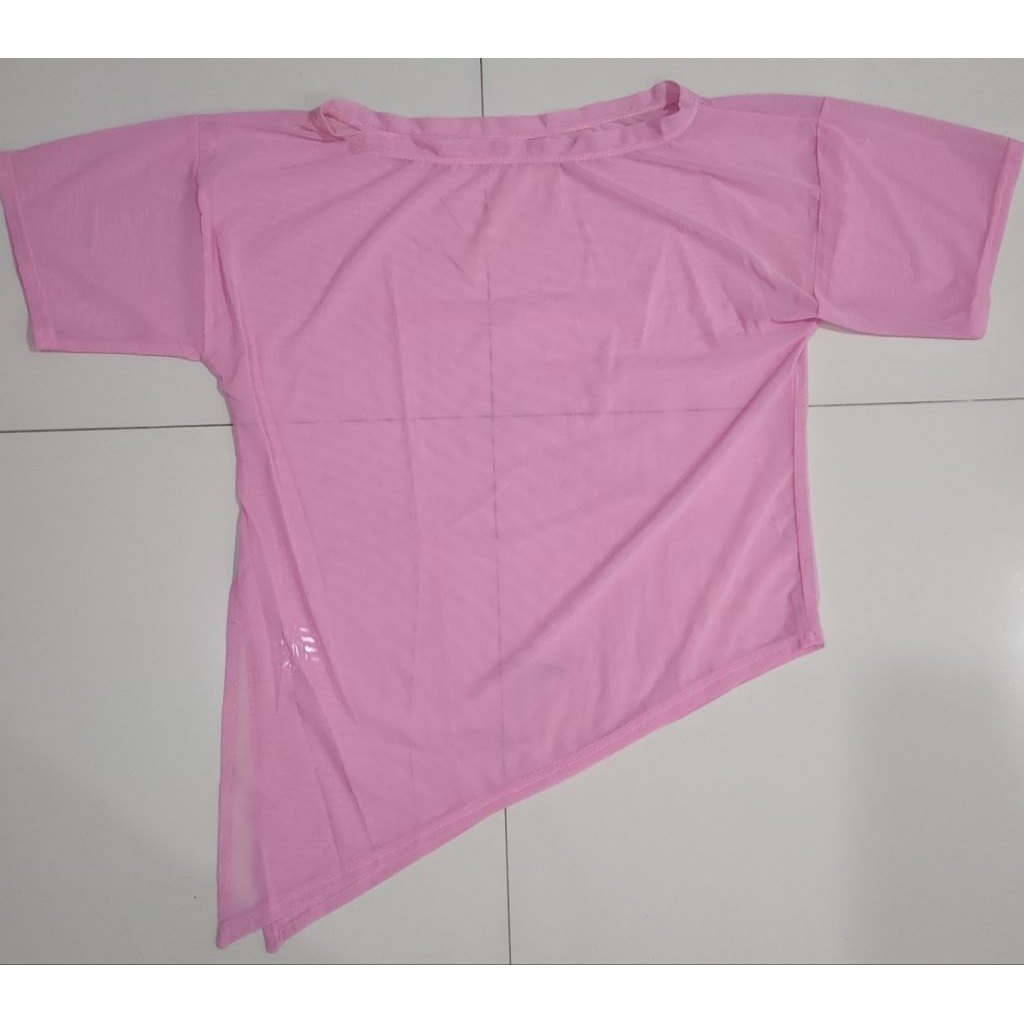 Preloved.Outer jaring/tile oversize zumba senam