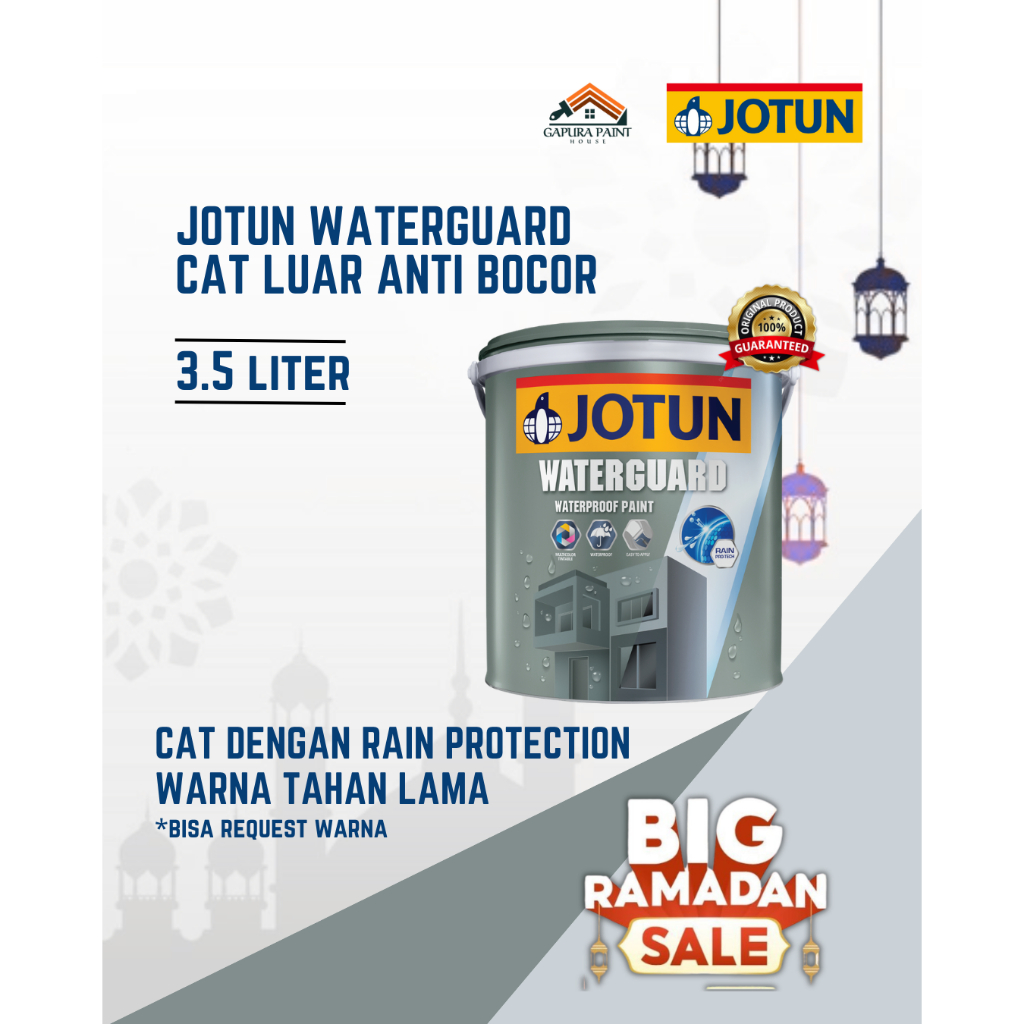 CAT TEMBOK ANTI BOCOR JOTUN WATERGUARD 3.5L / Jotun Waterguard