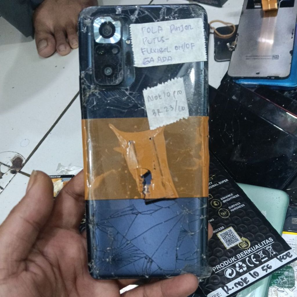 redmi note 10 pro minus lcd,,baca deskripsi