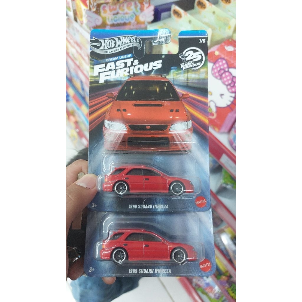 Hot Wheels Subaru Impreza