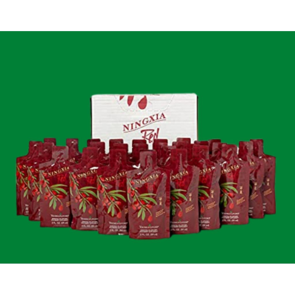 Ningxia Red Young living ningxia sachet box isi 30sachet