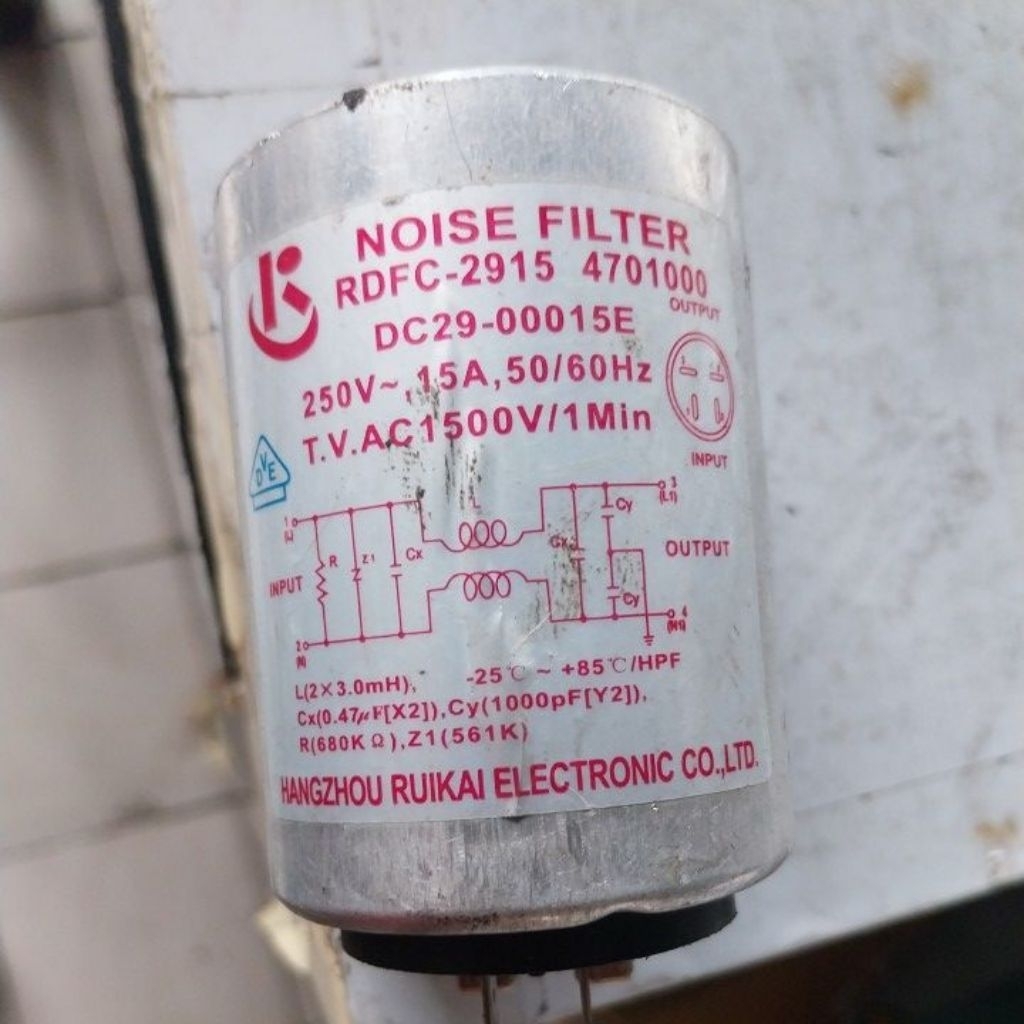 filter noise mesin cuci samsung frontloading