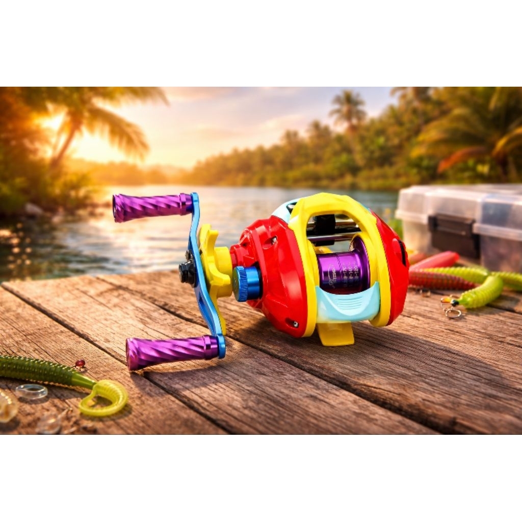 Reel BC Teben Litespin DC Drag Clicker