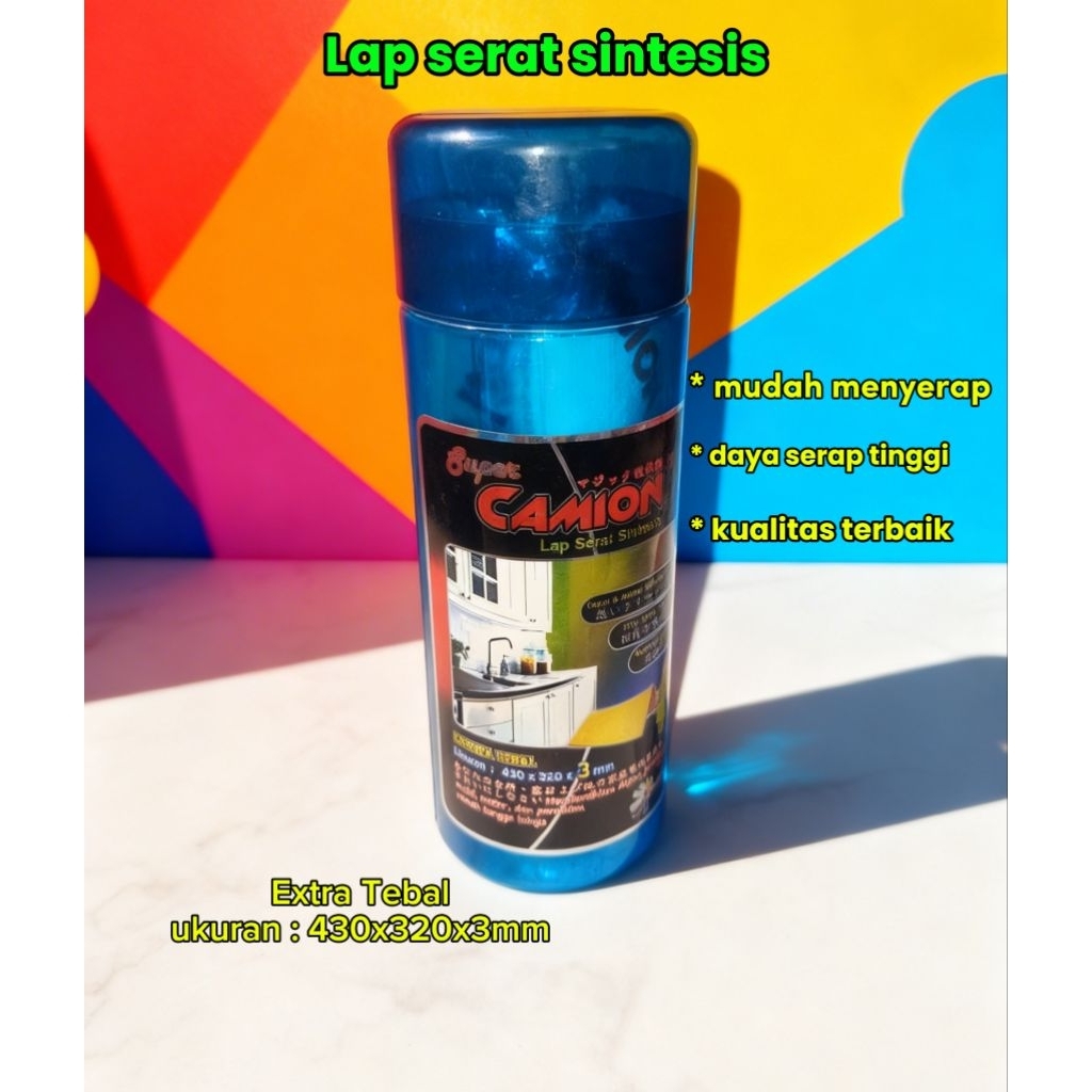 Lap kanebo camion super tebal premium original lap motor/mobil