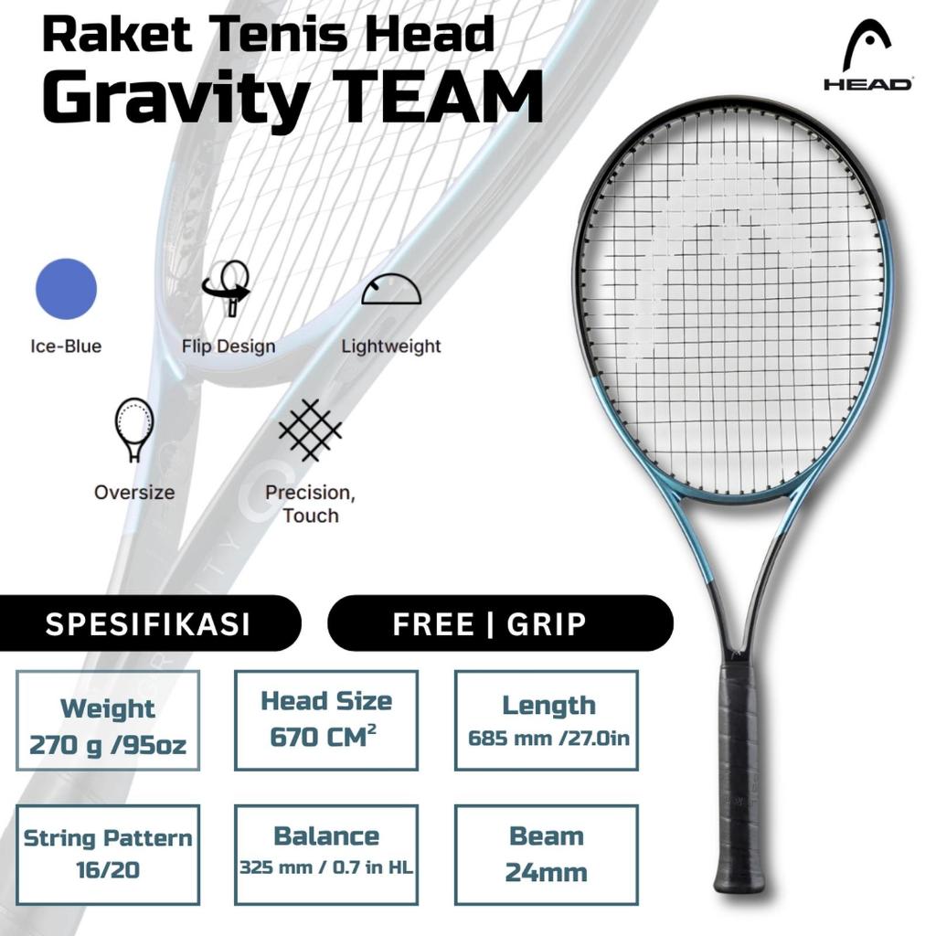 Raket Tenis Racket Tennis Head Gravity TEAM Original