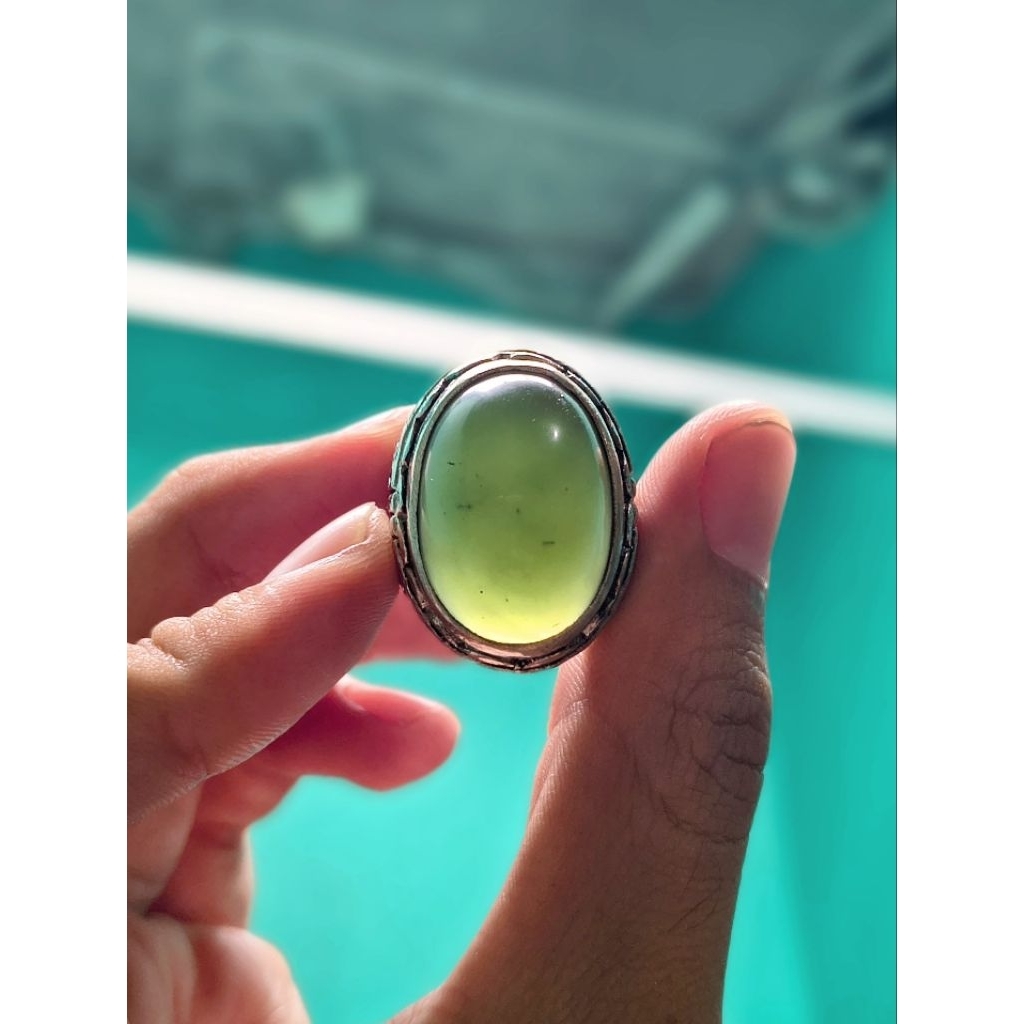 Natural Serpentine Ijo Botol Aceh