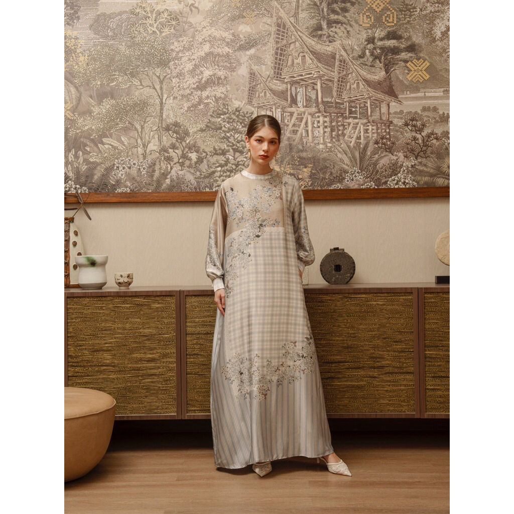 Syivana Dress - Aleza Label | Dress Wanita | Baju Raya | Gamis | Raya Collection 2026 | alezalabel