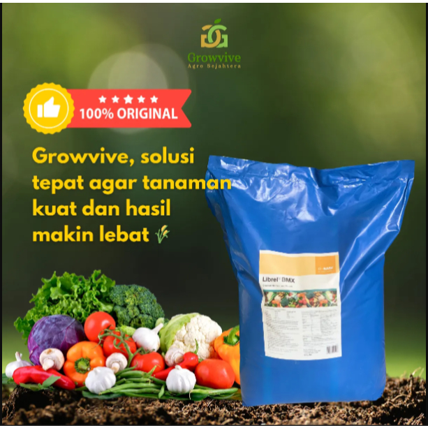 Pupuk Mikro Librel BMX 1 Sak (25 Kg) Mengatasi Kekurangan Unsur Hara Mikro Tanaman