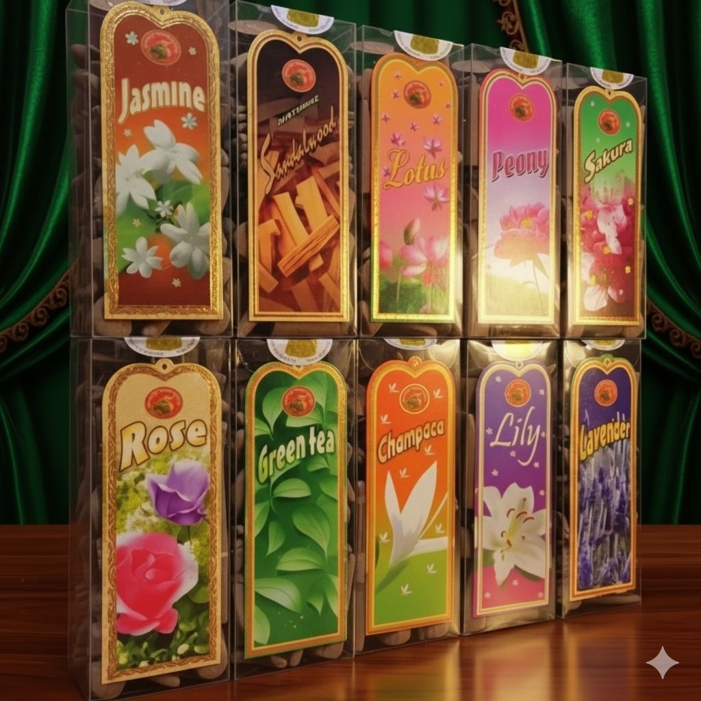 DUPA MALAYSIA / DUPA KRUCUT 50 PCS / JASMINE GAHARU LAVENDER SANDALWOOD